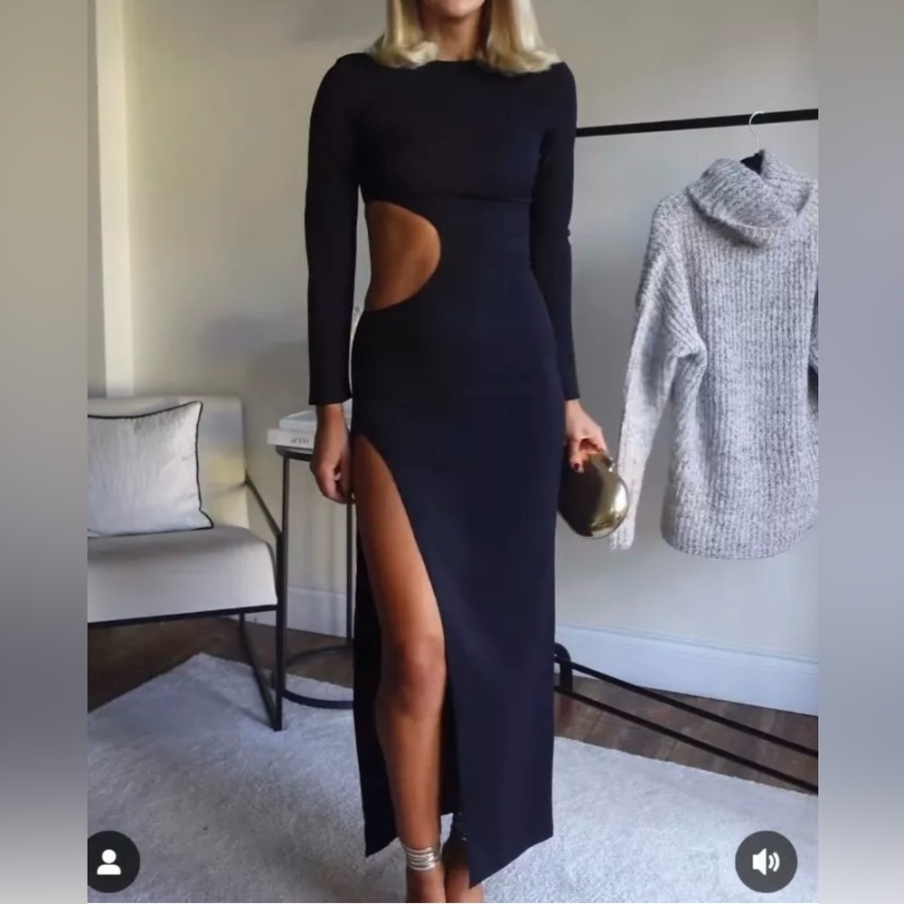 Zara Cut Out Sexy Dress - Never Worn - Size M - 8846/321